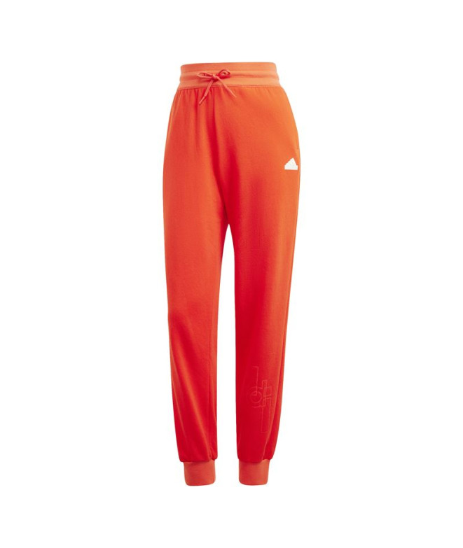 Pantalón adidas Bluv Mujer Rojo