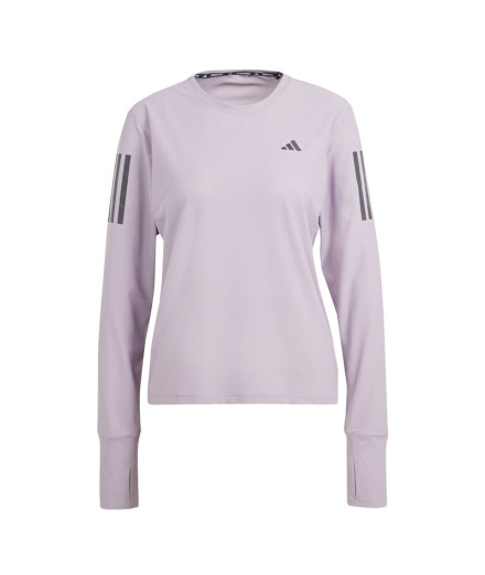 Camiseta de Running adidas Own the Run Mujer Lila