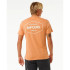 Camiseta Rip Curl Stapler Hombre Salmon