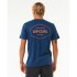 Camiseta Rip Curl Stapler Hombre Azul Marino
