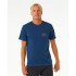 Camiseta Rip Curl Stapler Hombre Azul Marino