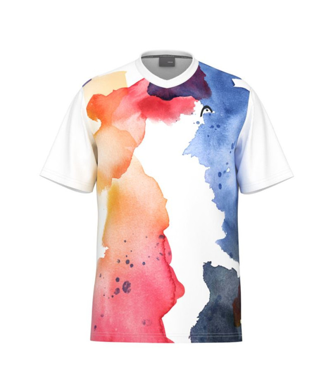 Camiseta de Tenis Head Topspin Hombre Print...