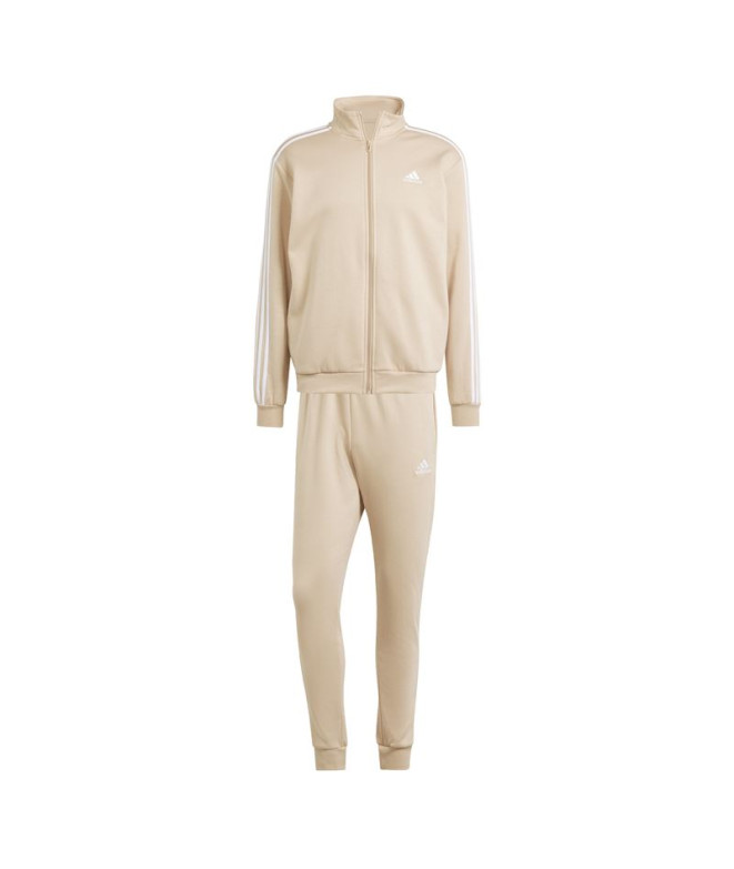 Chándal adidas Basic Fleece 3 Bandas Hombre Beige