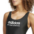 Bañador de Natación adidas Sportswear U-Back Mujer Negro