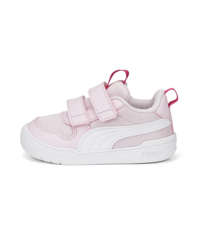 Zapatillas Puma Multiflex Mesh Niño Rosa