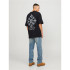 Camiseta Jack And Jones bari Back Hombre Negro