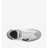 Zapatillas Victoria Berlin Ciclista Efecto Piel & Serraje Blanco Mujer
