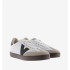 Zapatillas Victoria Berlin Ciclista Efecto Piel & Serraje Blanco Mujer