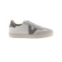 Zapatillas Victoria Berlin Ciclista Efecto Piel & Serraje Gris Mujer