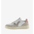 Zapatillas Victoria Seul Efecto Piel & Serraje Rosa Mujer