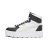 Zapatillas Puma Karmen Rebelle Mid Mujer Blanco-Negro