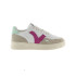 Zapatillas Victoria Seul Efecto Piel & Serraje Melon Mujer