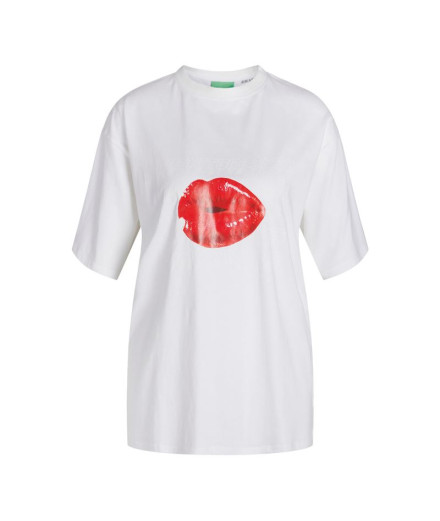 Camiseta Jack & Jones Jxkora Loose Bright White