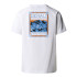 Camiseta de Montaña The North Face S/S North Faces Hombre Blanco