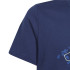 Camiseta de Fitness adidas Essentials Uni Train Infantil Azul