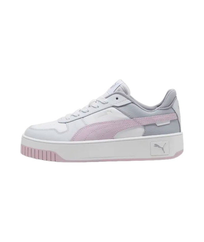 Zapatillas Puma Carina Sreet Mujer Blanco