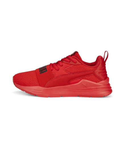 Zapatillas de Puma Wired Run Pure Infantil Rojo