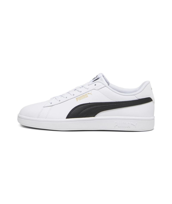 Zapatillas Puma Smash 3.0 Hombre Blanco Negro