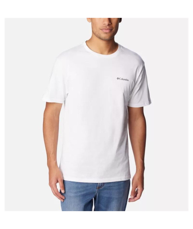 Camiseta Columbia CSC Basic Logo™ Hombre Blanco