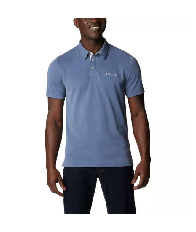 Polo Columbia Nelson Point™ Hombre Azul