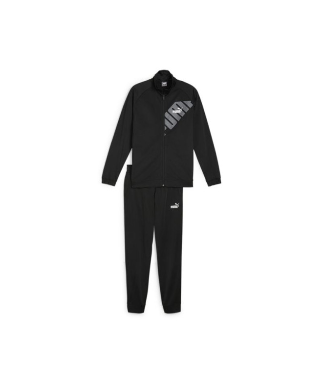 Chándal Puma Power Poly Negro Hombre