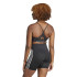 Sujetador Deportivo de Fitness adidas Essentials Aeroreact 3 Bandas Mujer Negro