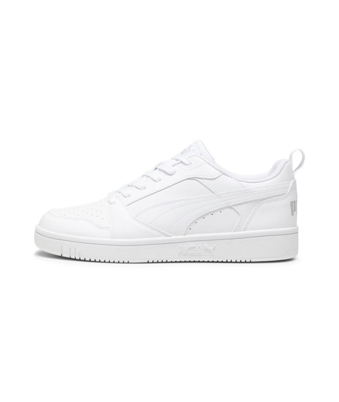 Zapatillas Puma Rebound V6 Low Hombre Blanco