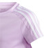 Camiseta de Fitness adidas Essentials G Tr-Es 3S Niña Lila