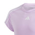 Camiseta de Fitness adidas Essentials G Tr-Es 3S Niña Lila