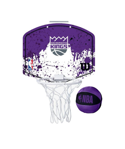 Mini Canasta Baloncesto Wilson Nba Team Sacramento Kings...