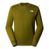 Sudadera de Montaña The North Face Simple Dome Crew Hombre Verde