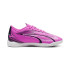 Zapatillas de fútbol sala Puma Ultra Play Rosa/Blanco Infantil