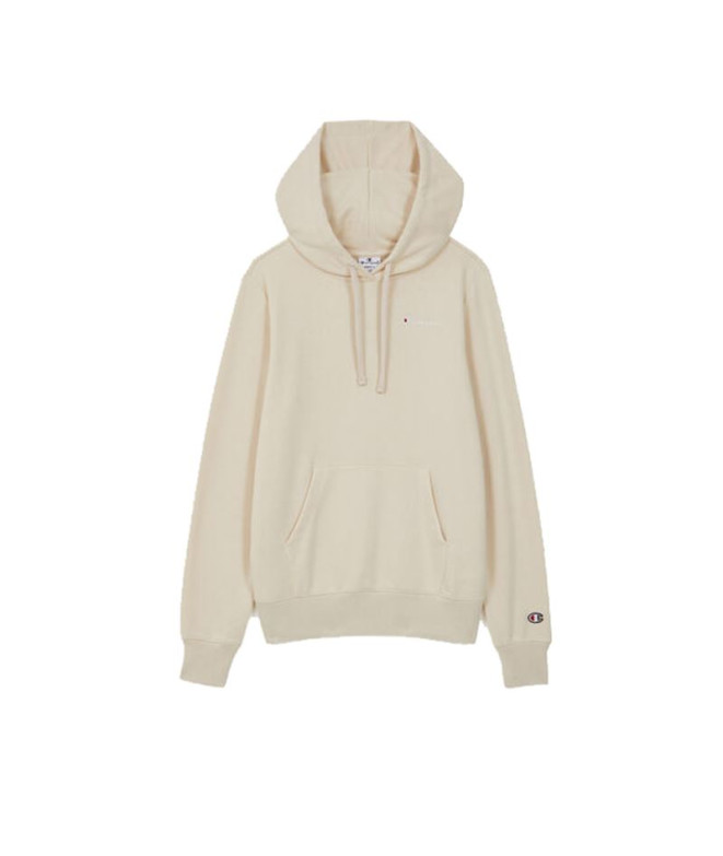 Sudadera Champion Hooded Sweatshirt Mujer Beige