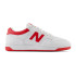 Zapatillas New Balance 480 Hombre Blanco-Rojo