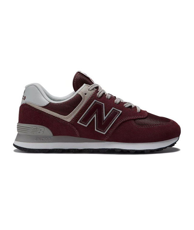 Zapatillas New Balance 574 Core Hombre Granate