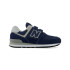 Zapatillas New Balance 574 Core Hook & Loop Azul Marino Infantil