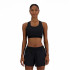 Sujetador deportivo New Balance Sleek Medium Support Pocket Mujer Negro