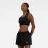 Sujetador deportivo New Balance Sleek Medium Support Pocket Mujer Negro