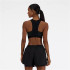 Sujetador deportivo New Balance Sleek Medium Support Pocket Mujer Negro