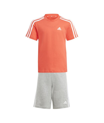 Conjunto adidas Lk 3Bandas Infantil Rojo