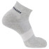 Calcetines de Fitness Salomon Sunday Smart Crew Negro Gris