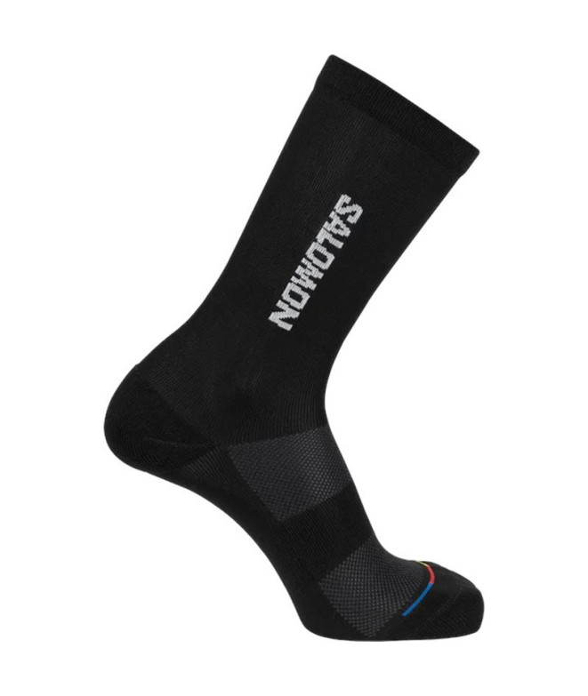Calcetines de Fitness Salomon Bright Negro
