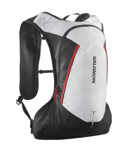 Mochila de Montaña Salomon Cross 8 Blanco