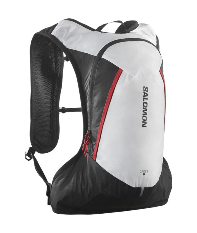 Mochila de Montaña Salomon Cross 8 Blanco