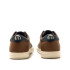 Zapatillas Mustang Aria Marrón Cuero Usain Marino Hombre