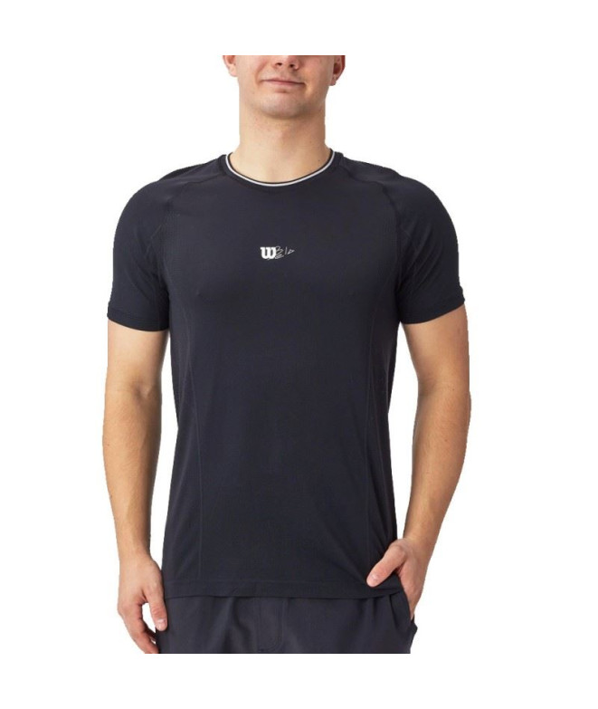 Camiseta de Pádel Wilson Team Seamless Crew...