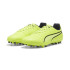 Botas de fútbol Puma King Match MG Lima/Negro