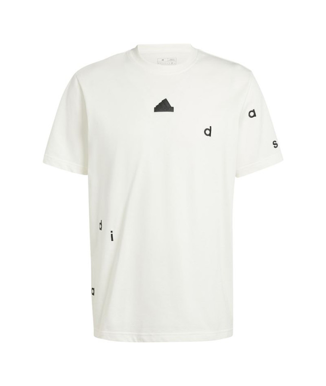 Camiseta adidas Bl Sj Q1 Hombre Blanco