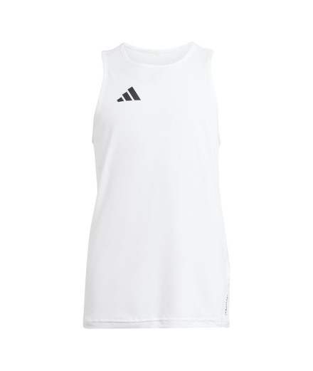 Camiseta adidas Team Singlet Niño Blanco