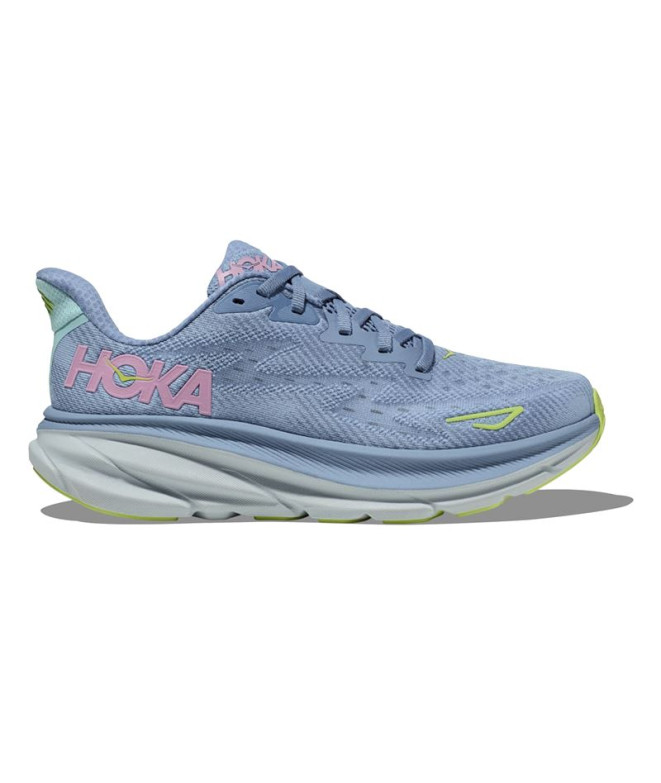 Zapatillas de Running Hoka Clifton 9 Mujer Azul...